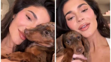 Have You Met Kylie Jenner’s New Cute Puppy Moo?
