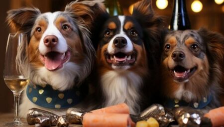 Don’t forget your pets at the New Year’s party? Don’t forget your pets at the New Year’s party?
